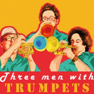 弎男吹喇叭 Three men with trumpets