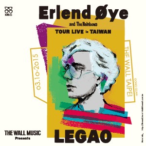 Erlend Øye Legao tour in Taiwan